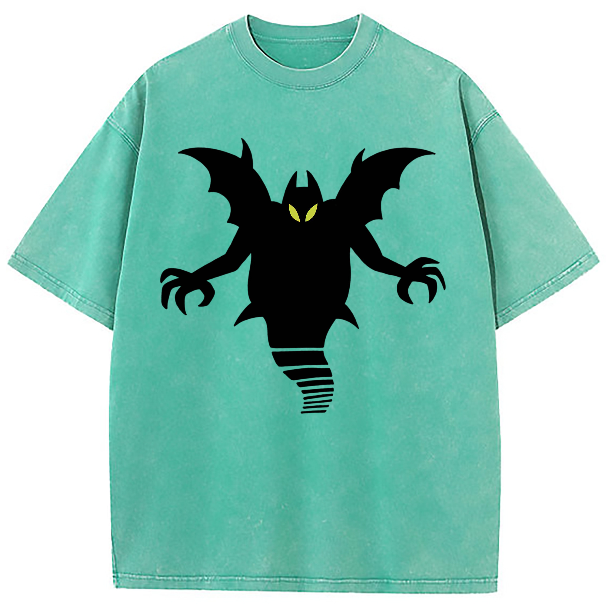 （画像用） ドラゴンクエスト Doragon Kuesuto Dragon Quest 綿100% ヴィンテージ風 半袖Tシャツ（フロントプリント）